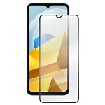 Противоударное стекло 5D ZIBELINO для Xiaomi Poco M5 черный