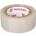 Скотч упаковочный REXANT 48 мм х 50 мкм, прозрачный, рулон 150 м (6/36)