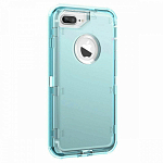 Противоударное стекло WK для iPhone X матовое, голубое, на заднюю крышку (WPC-051, Azure Stone Series)