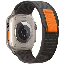 Тканевый ремешок MUTURAL WILD PATH LOOP SERIES для Apple Watch 38-41мм серо-черный