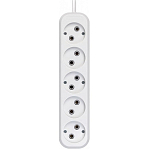 Сетевой удлинитель  3.0м SMARTBUY SBE-16-5-03-Z, 5 розеток, 16А/3,5кВт с/з ПВС 3х1,0