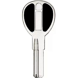 Заготовка ключа MCM 2 паза (26*8,7*2,3) ст. AP-1D Китай бронь