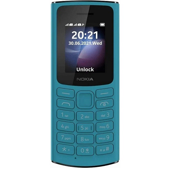 Телефон Nokia 105 DS TA-1557 Cyan