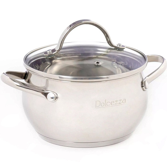 Кастрюля 1.9л Dolcezza "FLORENCE" с крышкой