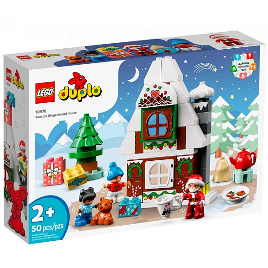 Конструктор LEGO DUPLO 10976 Пряничный домик Санты