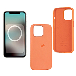 Силиконовый чехол SILICONE CASE для iPhone 13 Pro Max Mari Gold (MagSafe + анимация NFC) c LOGO