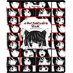 Тетрадь предметная ANIME 48л, глянцевый УФ-лак, АНГЛИЙСКИЙ ЯЗЫК, клетка, BRAUBERG, 404534