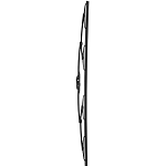 Дворник каркасный REXANT Classic, 24" (600мм)