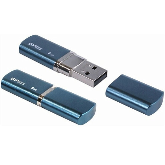 USB  8Gb Silicon Power LuxMini 720 Deep Blue