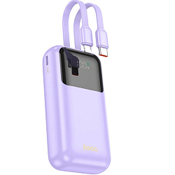 Внешний АКБ HOCO Q25, Graceful (10000mAh), PD 20Вт, фиолетовый