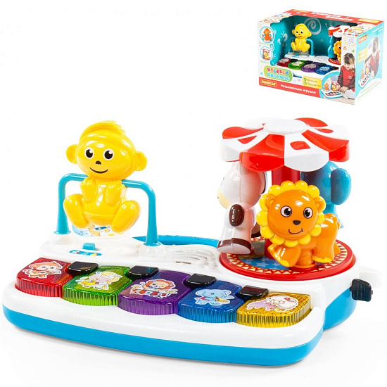 Развивающая игрушка "Весёлое пианино" ПОЛЕСЬЕ