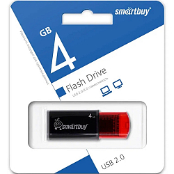 USB  4Gb Smart Buy Click Black