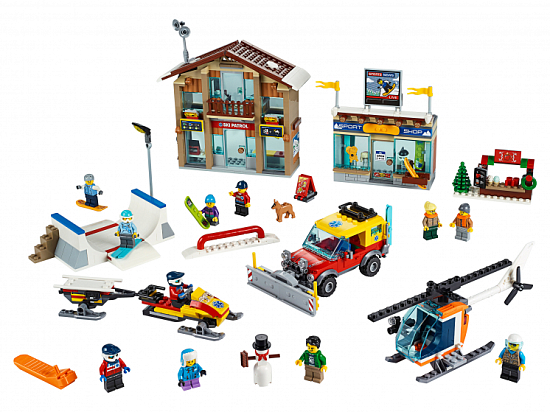 Конструктор LEGO City 60203 Горнолыжный курорт