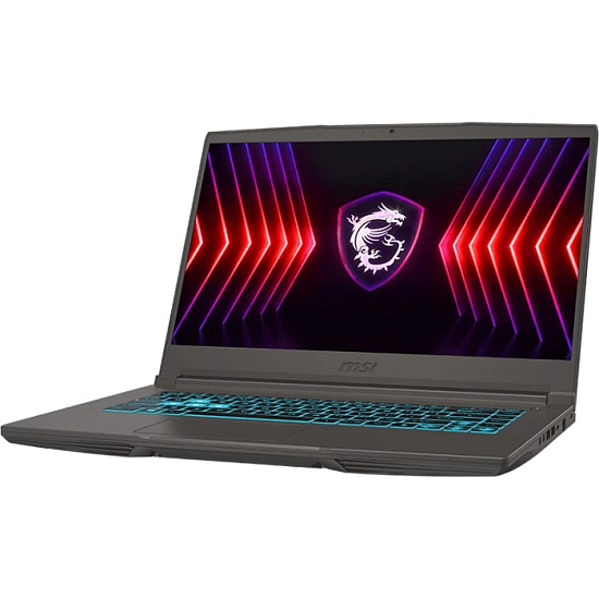 Ноутбук игровой 15.6" MSI Thin 15 B13UCX-2649XRU (Intel Core i5-13420H/ 8 ГБ/ SSD 512 ГБ/ RTX 2050/ DOS) (9S7-16R831-2649), серый