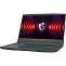 Ноутбук игровой 15.6" MSI Thin 15 B13UCX-2649XRU (Intel Core i5-13420H/ 8 ГБ/ SSD 512 ГБ/ RTX 2050/ DOS) (9S7-16R831-2649), серый