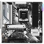 Материнская плата ASRock B650M PRO RS, Socket AM5, AMD B650, 4xDDR5-5200, HDMI+DP, 2xPCI-Ex16, 4xSATA3(RAID 0/1/10), 3xM.2, 8 Ch Audio, 1x2.5GLan, (4+