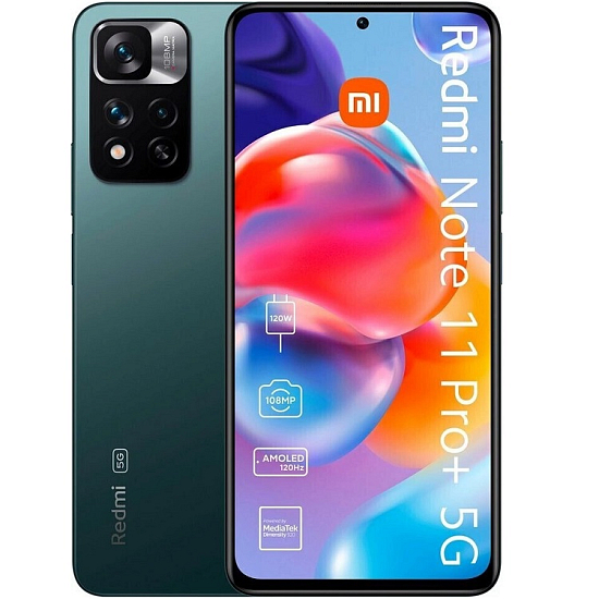 Смартфон Xiaomi Redmi Note 11 Pro+ 5G 8/128Gb Зелёный