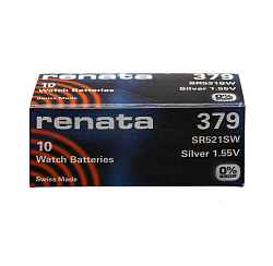 Элемент питания RENATA AG0 (R379) (SR521SW) BOX-10