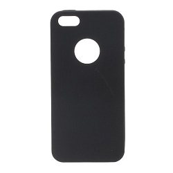 Силиконовый чехол HOCO для iPhone 6/6S (4.7) матовый, чёрный (Fascination series)