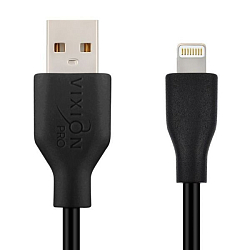 Кабель USB <--> Lightning  1.0м VIXION PRO VX-02i черный