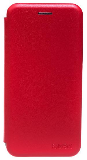 Чехол футляр-книга FAISON для SAMSUNG Galaxy M31, PREMIUM, экокожа, красный