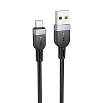 Кабель USB microUSB 3.0м HOCO X109 Black