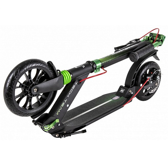 Самокат TECH TEAM City scooter DISK, Green (189032)
