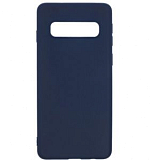 Задняя накладка ZIBELINO Soft Matte для Samsung Galaxy S10 (синий)