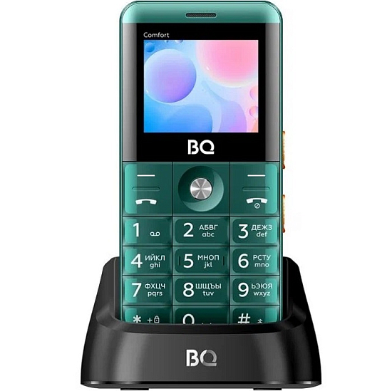 Телефон BQ 2006 Comfort Green+Black