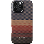 Задняя накладка PITAKA для iPhone 16 Pro Max Moonrise Tactile Woven case Sunset