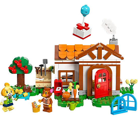 Конструктор LEGO Animal Crossing 77049 Посещение дома Изабель