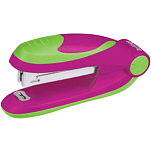 Степлер №10 Berlingo "Fuze" до 15л., 50 скоб, пластиковый корпус, розовый DSp_10215