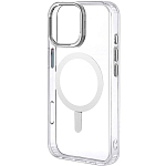 Силиконовый чехол HOCO AS11 для iPhone 16 Pro High Clear Magnetic Case (Transparent)