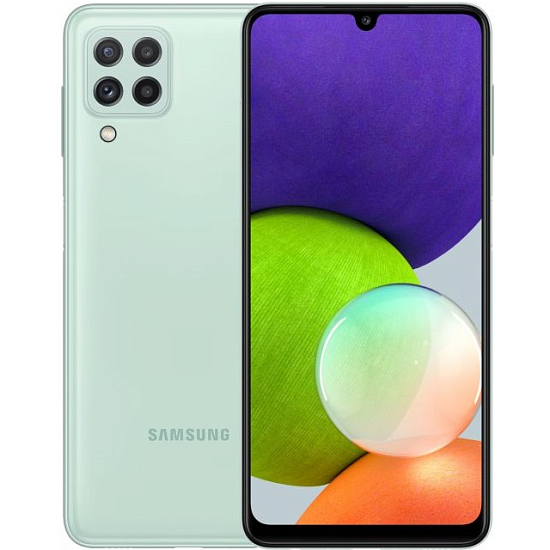 Смартфон Samsung Galaxy A22 4/64Gb SM-A225F (Мятный) (KZ) (Запчасти)