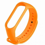 Силиконовый ремешок STR для XIAOMI MI Band 5/6/7 оранжевый