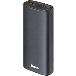 Внешний АКБ BURO RB-10000-QC (10000mAh) темно-серый