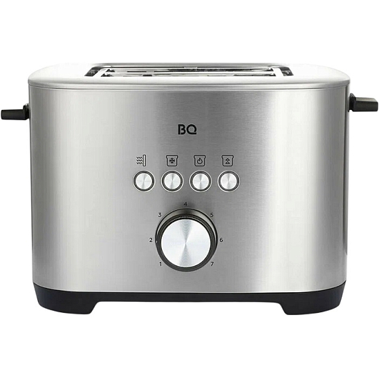 Тостер BQ T1010 Стальной-Черный
