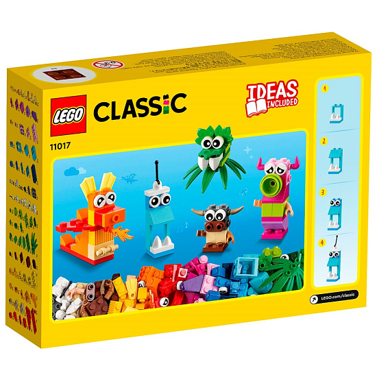 Конструктор LEGO Classic 11017 Творческие монстры