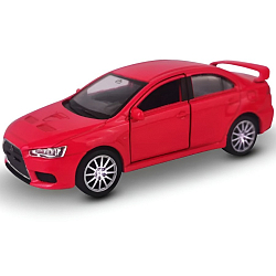 Машинка WELLY MITSUBISHI LANCER EVOLUTION X модель машины 1:38, цв. в асс.