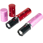 Фонарик ШОКЕР LED сверхяркий дамский 1202 (1L, 1*18650, ZOOM) (200)(S208)