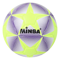 Мяч футбольный MINSA, 12 панелей, TPU, машинная сшивка, размер 5, 400 г