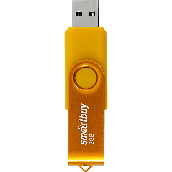 USB  8Gb SMARTBUY Twist жёлтый