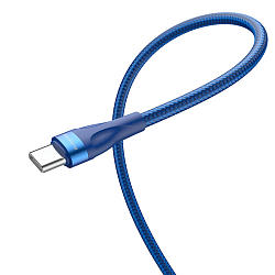 Кабель Lightning <--> Type-C  1.0м BOROFONE BX61 Source, синий