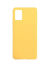 Задняя накладка ZIBELINO Soft Matte для Samsung Galaxy A51 Yellow