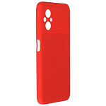 Задняя накладка ZIBELINO Soft Case для Xiaomi Poco M5 (красный)