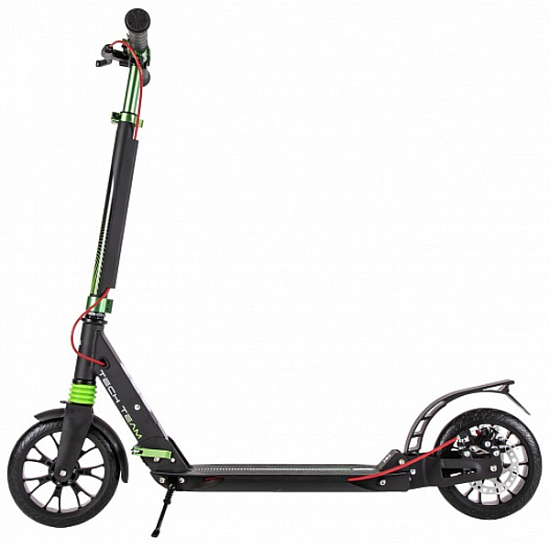 Самокат TECH TEAM City scooter DISK, Green (189032)