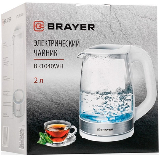 Чайник электрический BRAYER BR-1040 WH