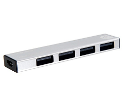 USB-Хаб LDNIO DL-H1 4 порта (серебро)