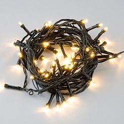 Гирлянда "Нить" 5 м, свечение теплое белое, ULD-S0500-050/DGA, IP20