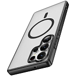 Задняя накладка KEEPHONE SKINGRIP MAGSAFE для Samsung Galaxy S25 ULTRA BLACK